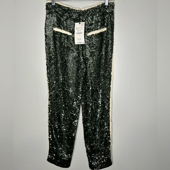 Zara Woman Collection Sequin Contrast Blazer and Pant Set NWOT/NWT - Picture 10 of 12